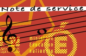 Note de service Accidents scolaires 1er de 2ème degré