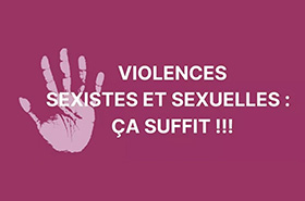 Haltes aux violences faites aux femmes