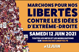 Manifestation unitaire le samedi 12 Juin 2021