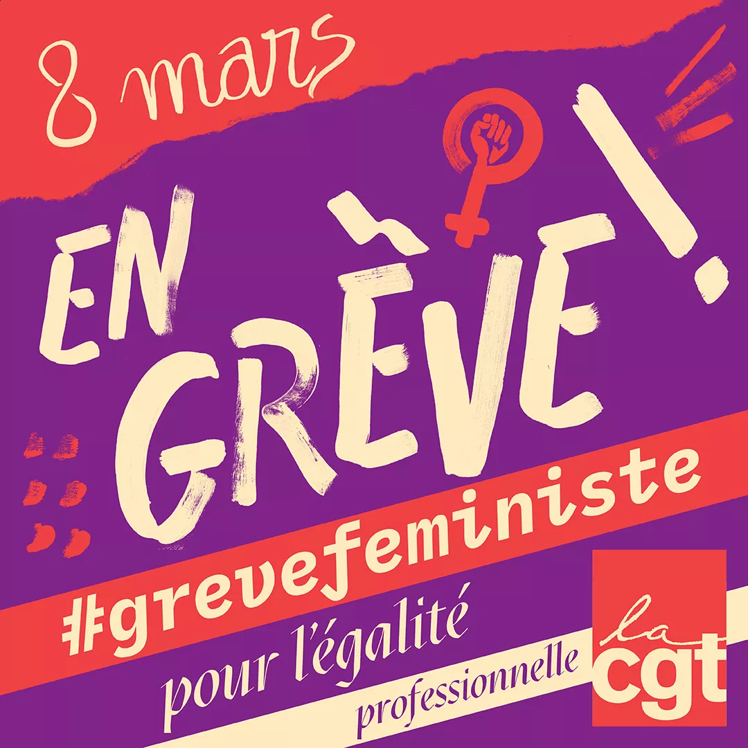 grève féministe 8 mars 2023