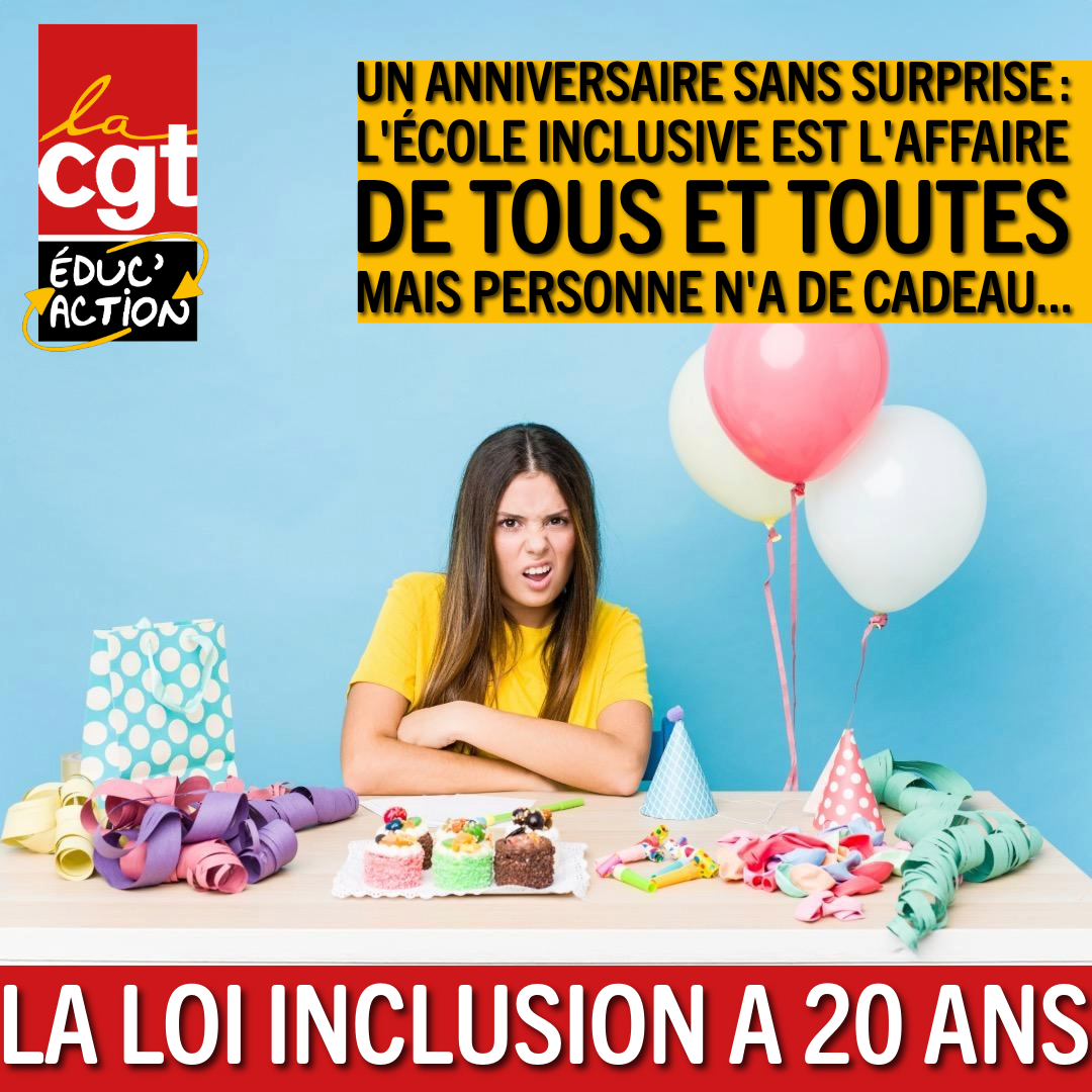 Inclusion… Rien ne va plus…