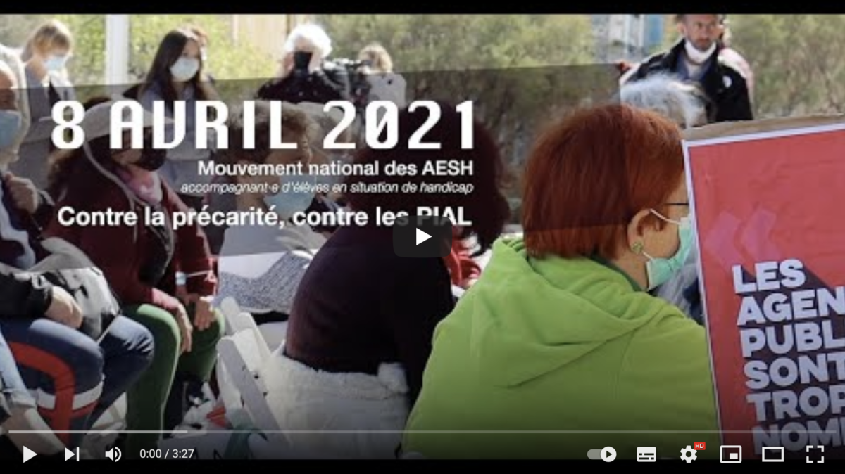 vidéo action du 08 AVRIL 2021